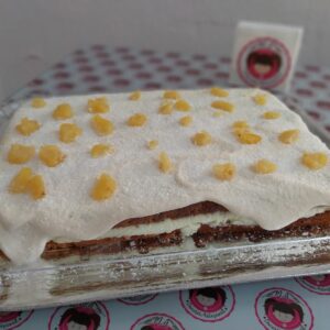 Bolo Gelado de Coco com Abacaxi